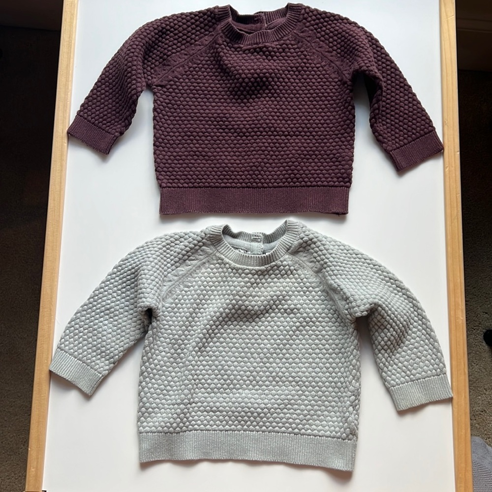 Bundle of 2 H&M Knit Sweaters